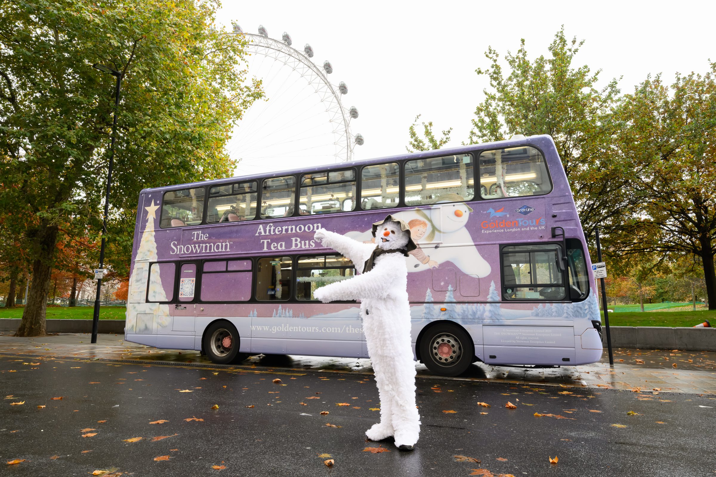 The Snowman Official Afternoon Tea Bus Tour