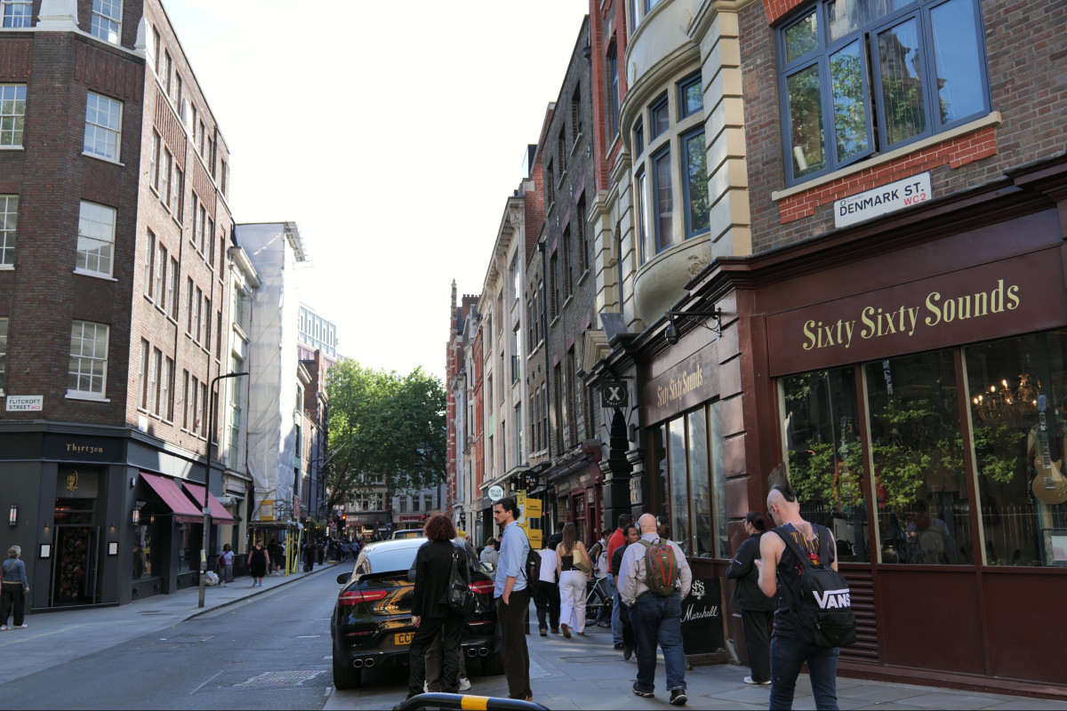 Denmark Street - Tin Pan Alley